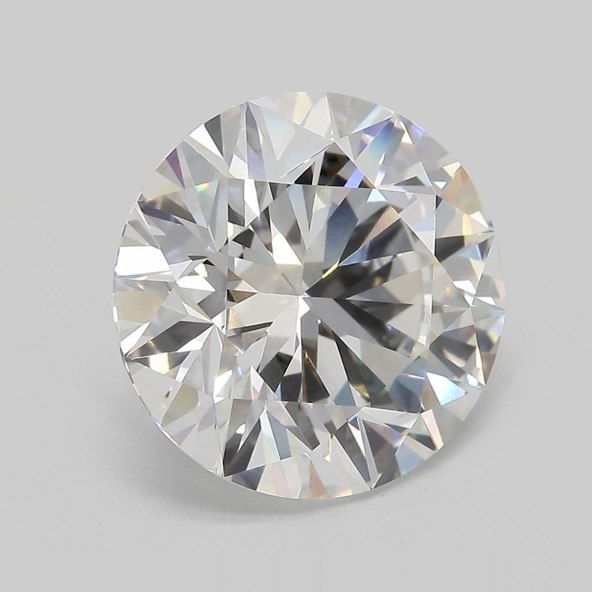 8.14ct F VVS2 Rare Carat Ideal Cut Round Lab Grown Diamond