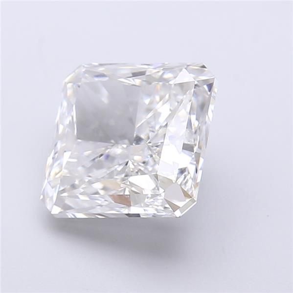 5.02ct E VVS2 Rare Carat Ideal Cut Radiant Lab Grown Diamond