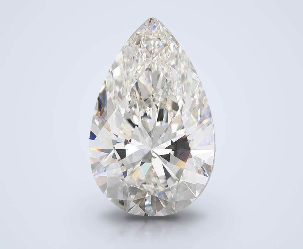 10.72 Carat Pear Lab Diamond