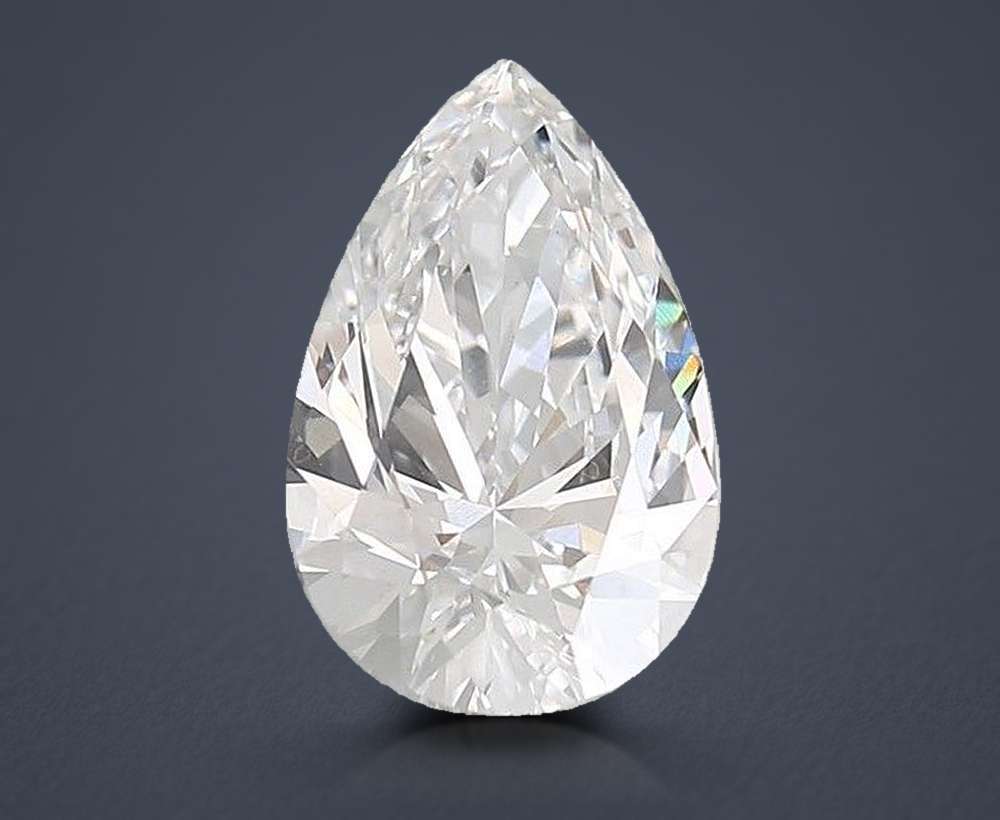 5.11 Carat Pear Lab Diamond