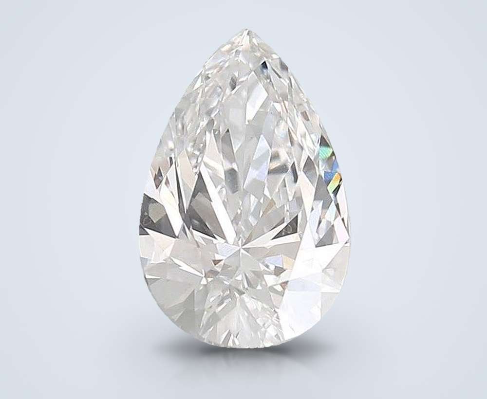5.11 Carat Pear Lab Diamond