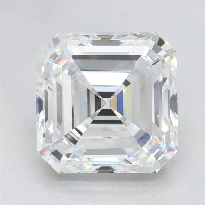 3.12ct D VVS1 Rare Carat Ideal Cut Asscher Lab Grown Diamond