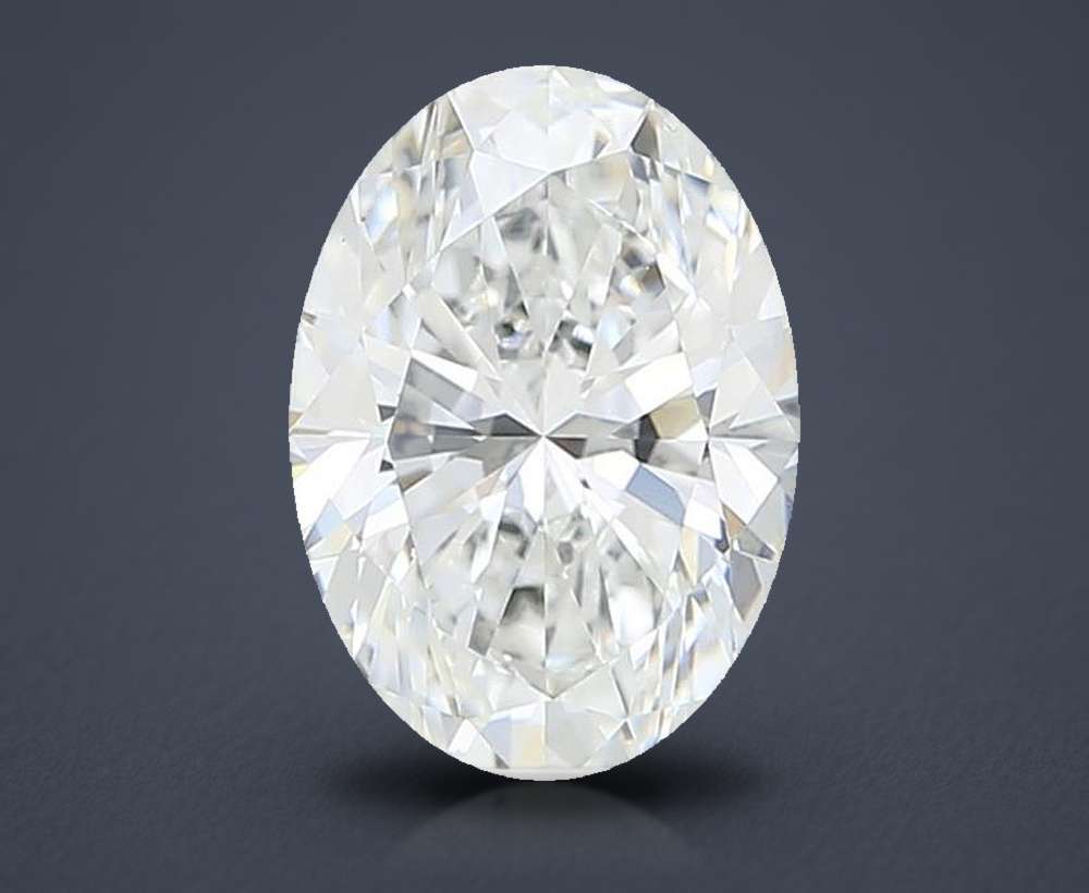 2.00 Carat Oval Lab Diamond