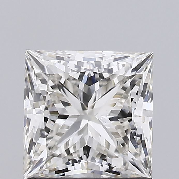 1.24ct I VS1 Rare Carat Ideal Cut Princess Lab Grown Diamond