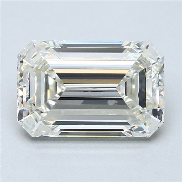 5.13ct J VS1 Rare Carat Ideal Cut Emerald Diamond