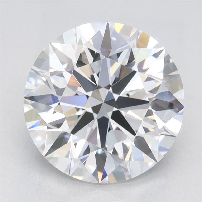 2.10ct D IF Rare Carat Ideal Cut Round Lab Grown Diamond