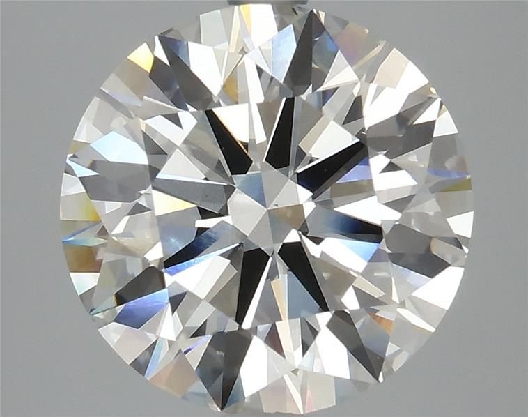 4.56ct H VS2 Rare Carat Ideal Cut Round Lab Grown Diamond