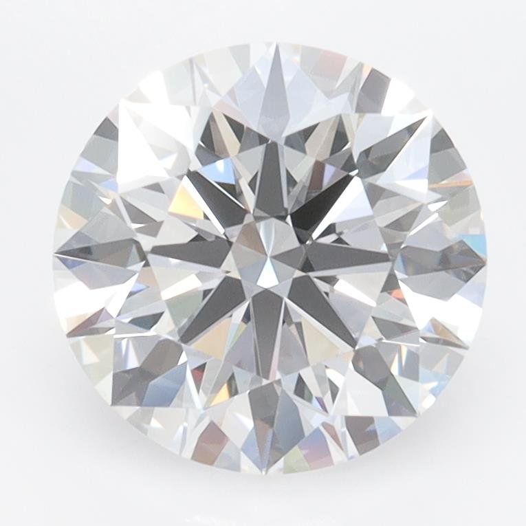 2.47ct D VVS1 Rare Carat Ideal Cut Round Lab Grown Diamond