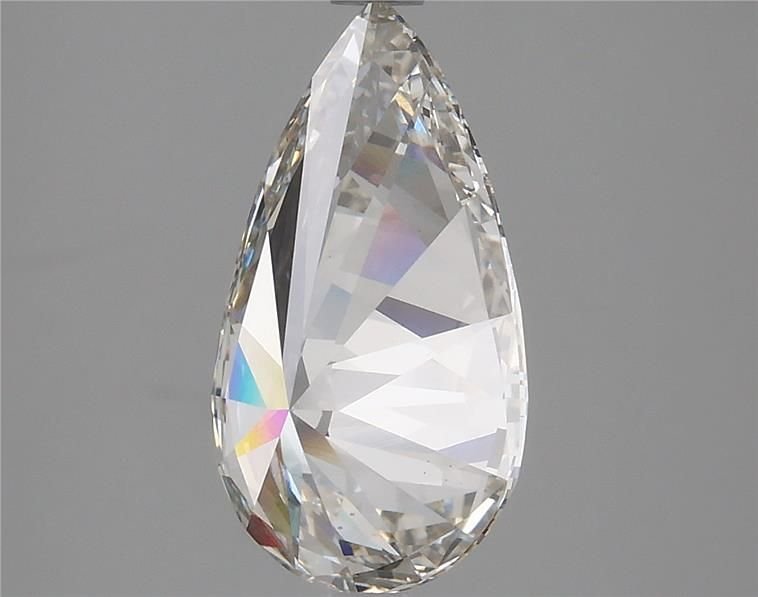 3.10ct I VS1 Rare Carat Ideal Cut Pear Lab Grown Diamond