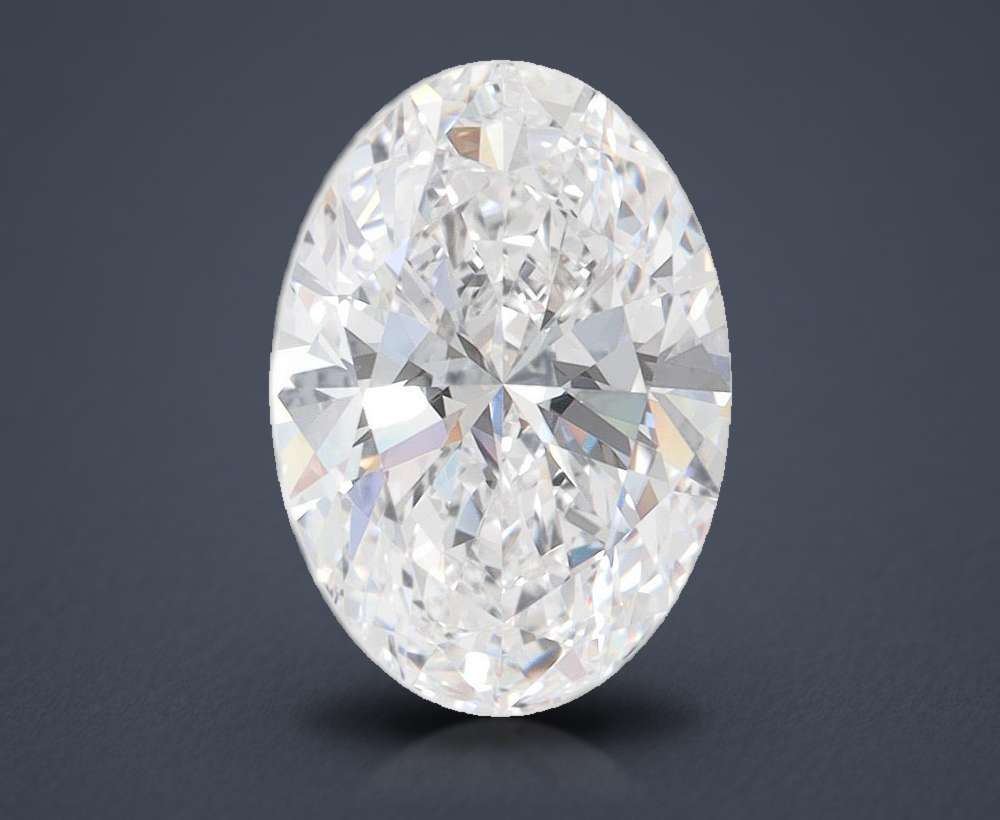 3.00 Carat Oval Lab Diamond