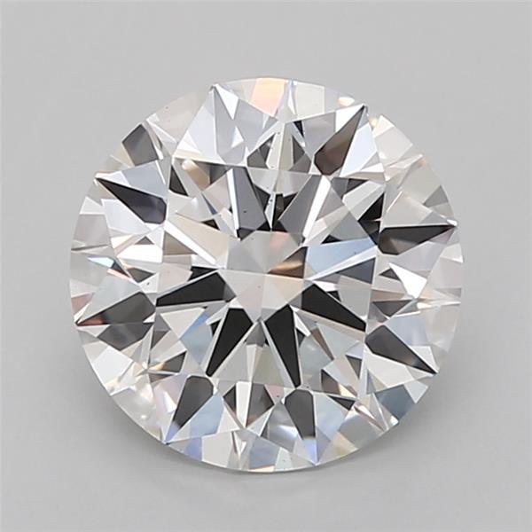 2.54 Carat Round Lab Diamond