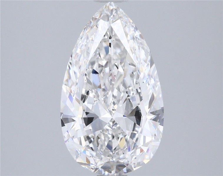 2.00 Carat Pear Lab Diamond