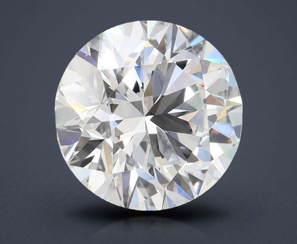 3.52 Carat Round Lab Diamond
