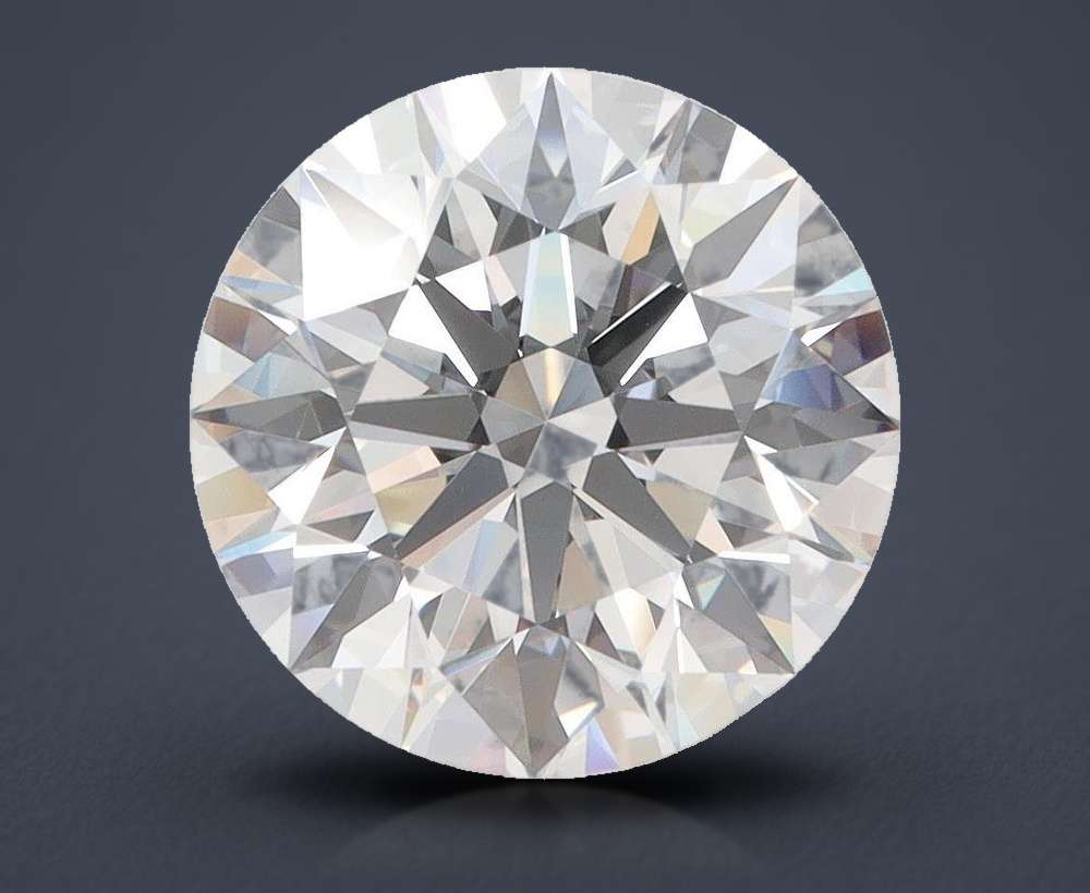 4.29 Carat Round Lab Diamond
