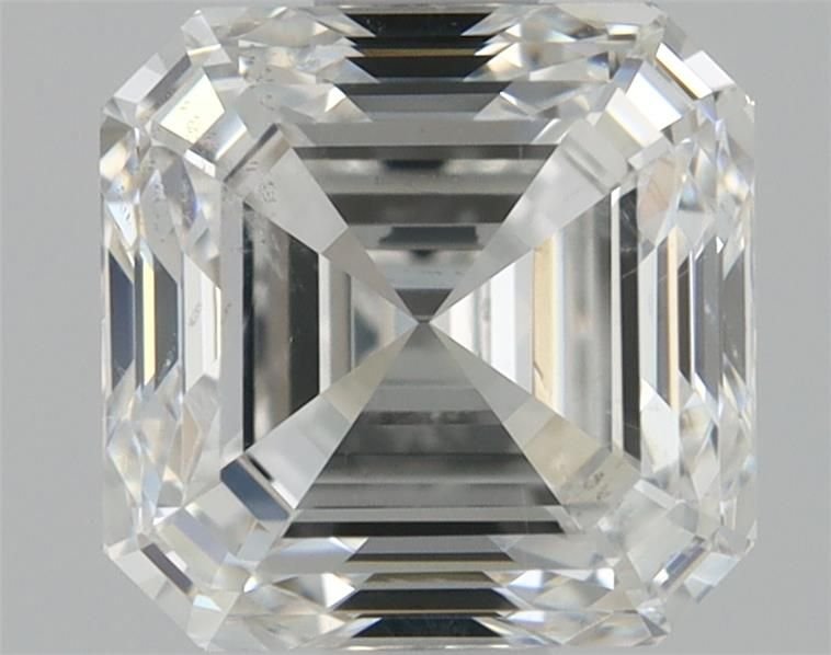 1.06ct G SI1 Rare Carat Ideal Cut Asscher Diamond