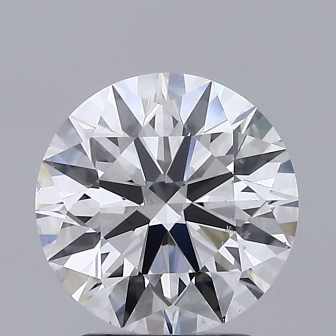 2.28ct D SI1 Rare Carat Ideal Cut Round Lab Grown Diamond