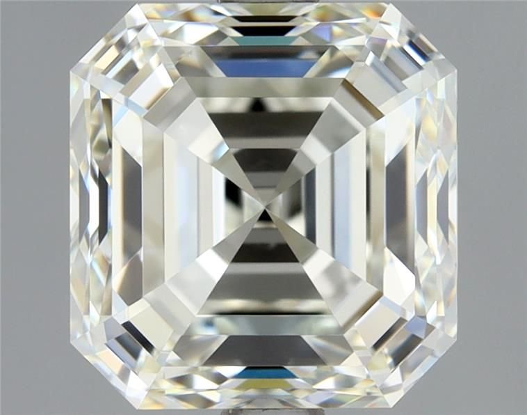 3.01ct K VVS1 Very Good Cut Asscher Diamond