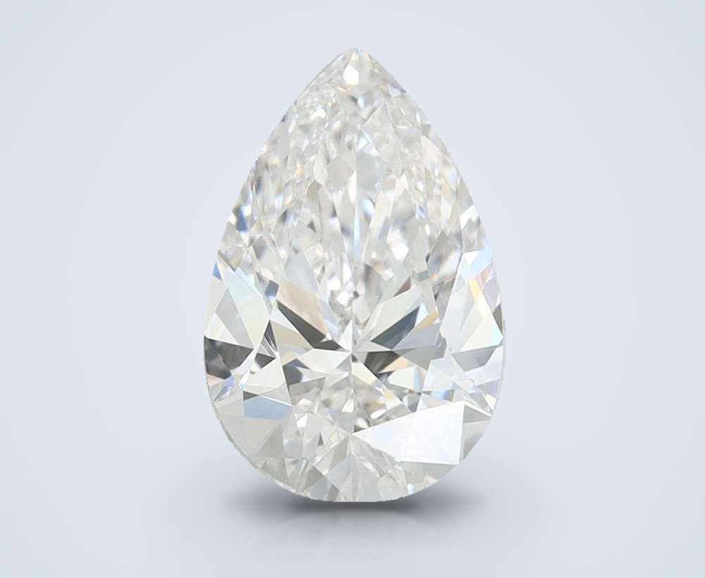 1.50 Carat Pear Lab Diamond