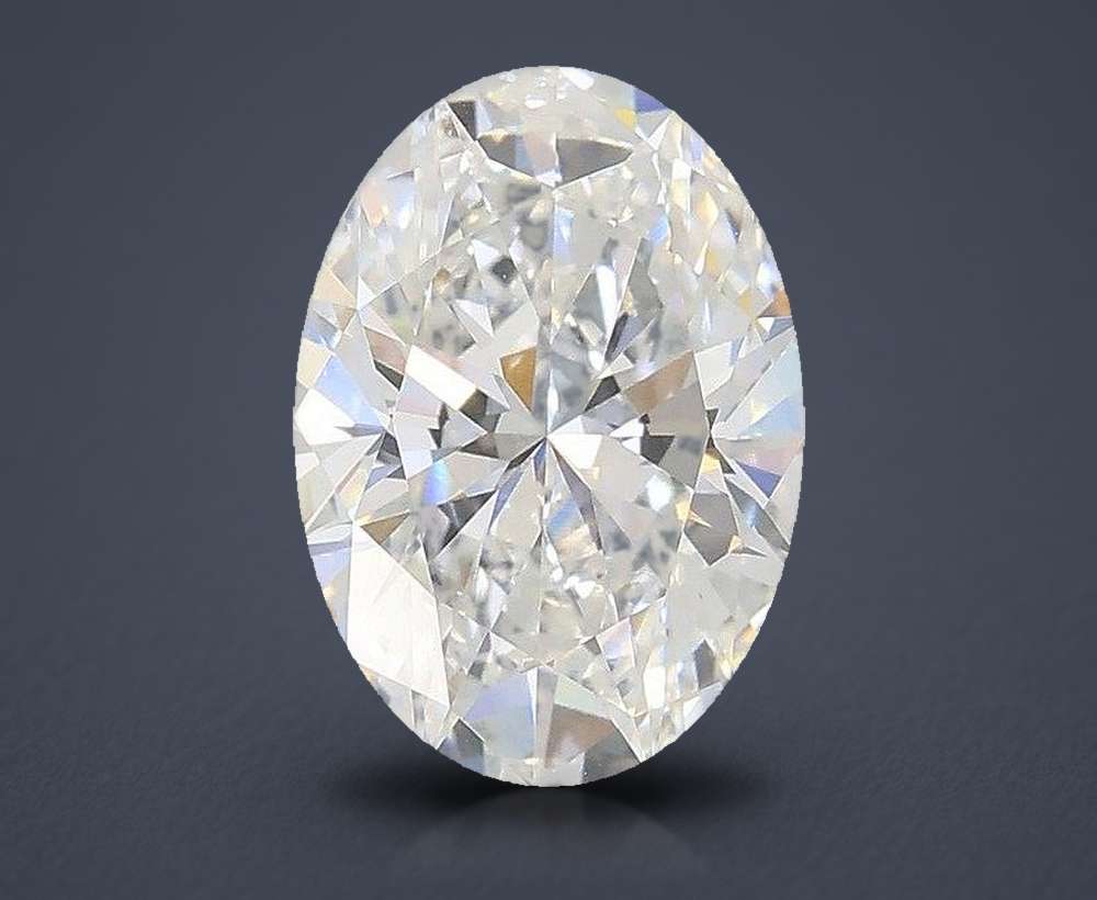1.54 Carat Oval Lab Diamond