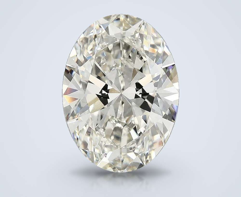 4.06 Carat Oval Lab Diamond