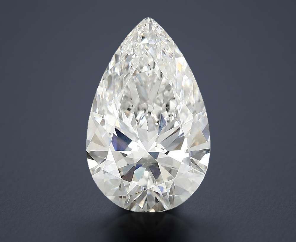 4.90 Carat Pear Lab Diamond