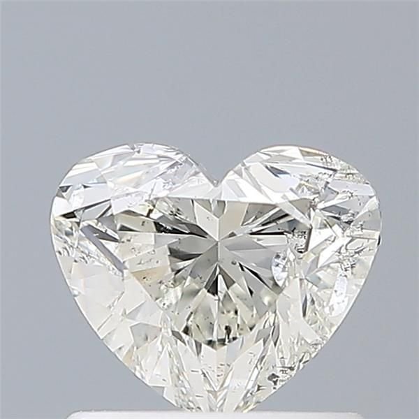 0.80ct H SI2 Rare Carat Ideal Cut Heart Diamond