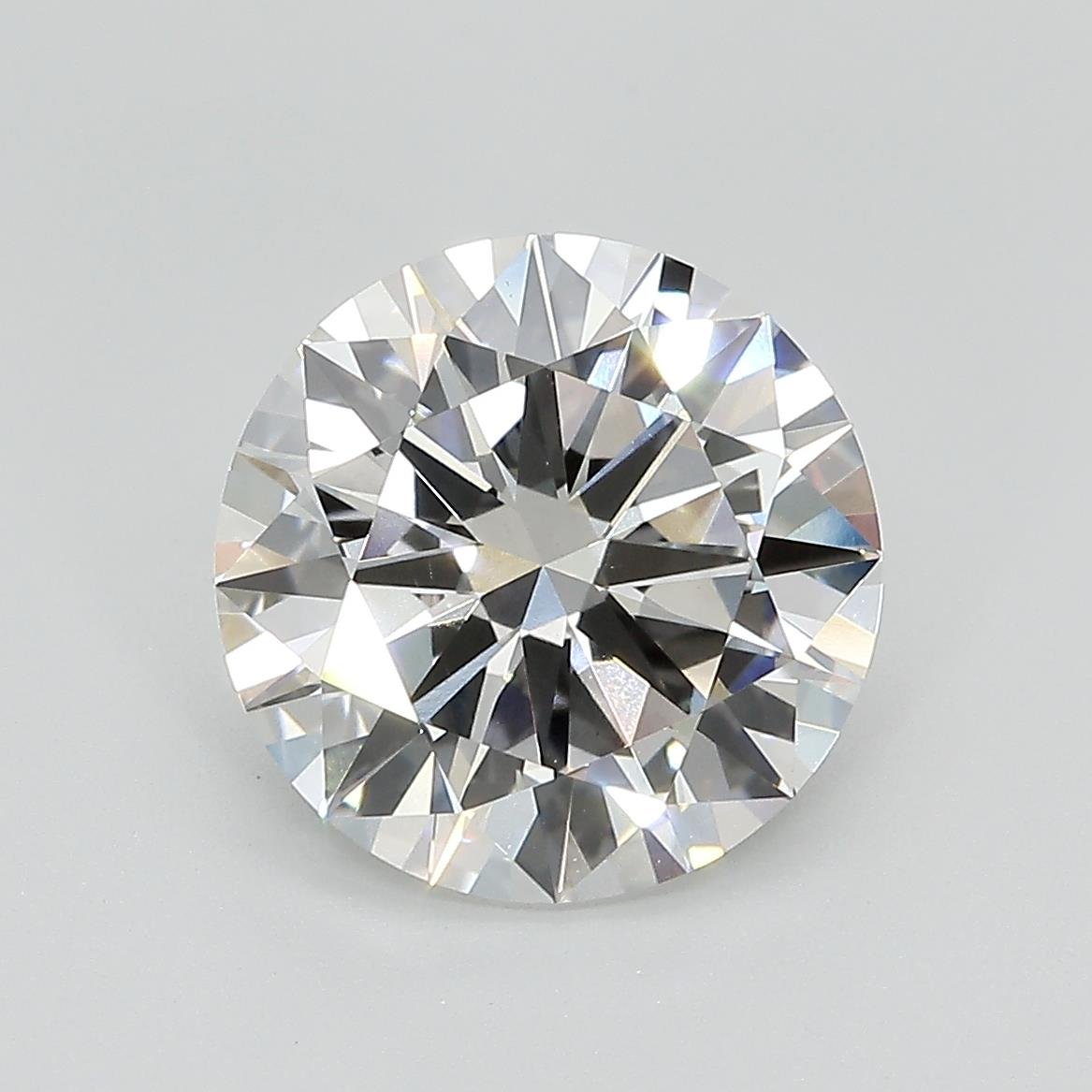 3.64ct H VS1 Excellent Cut Round Lab Grown Diamond