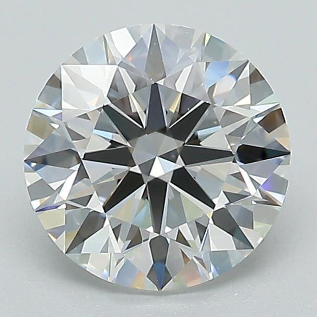 1.73ct D VS2 Rare Carat Ideal Cut Round Lab Grown Diamond