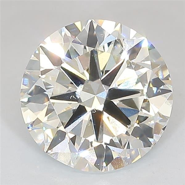 3.00ct J SI1 Very Good Cut Round Lab Grown Diamond