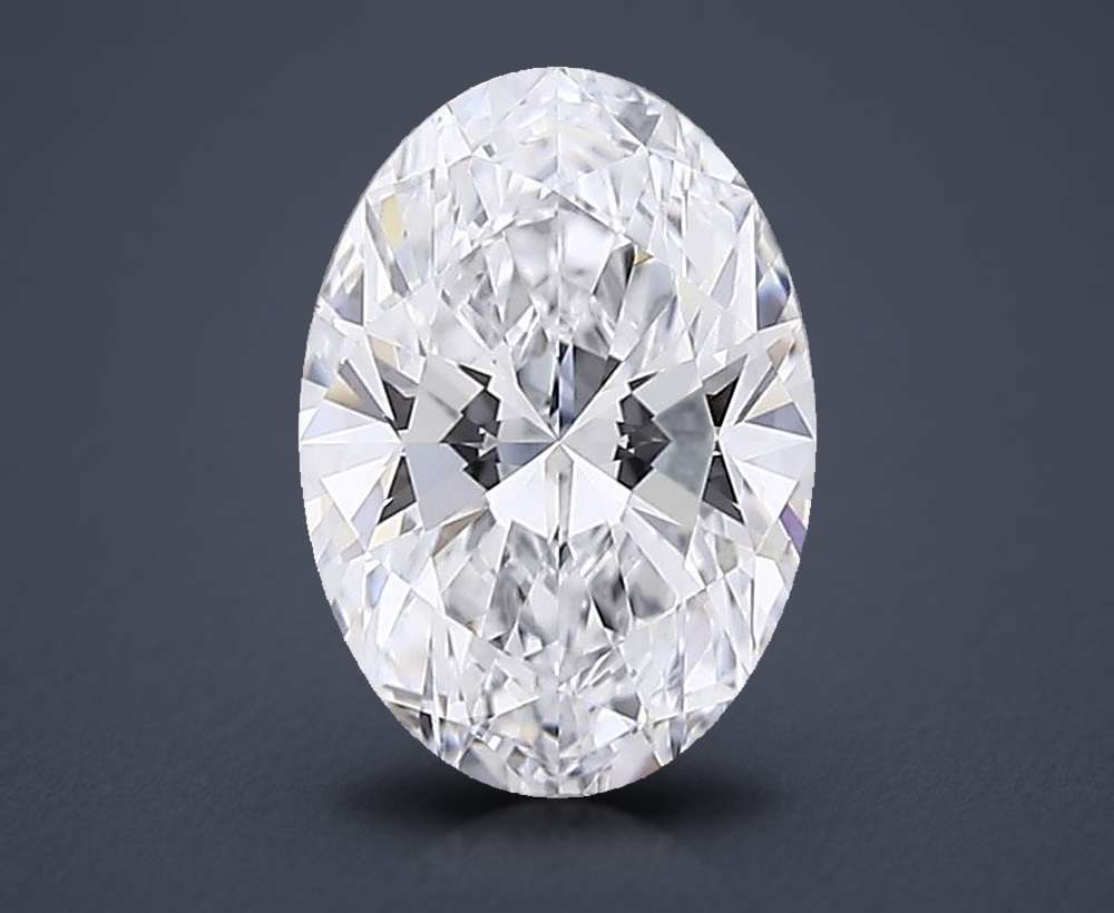 0.80 Carat Oval Lab Diamond