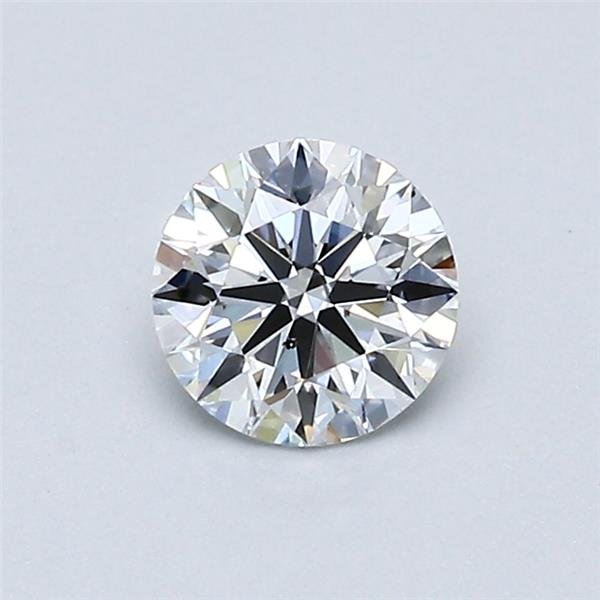 0.57ct D SI1 Rare Carat Ideal Cut Round Diamond