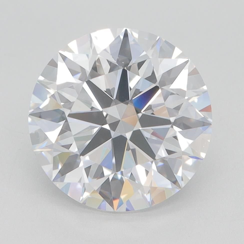 3.51ct D VVS2 Rare Carat Ideal Cut Round Lab Grown Diamond