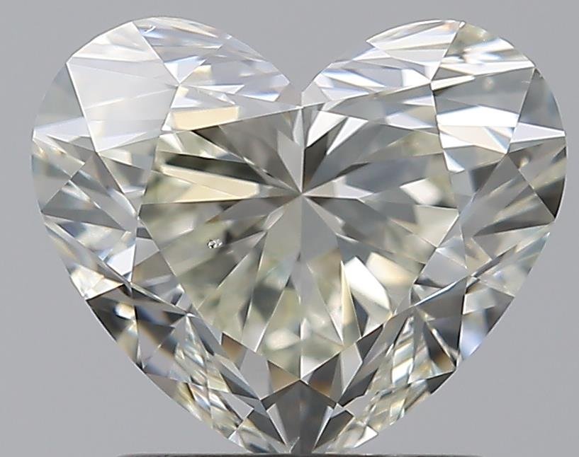 1.51ct K SI1 Rare Carat Ideal Cut Heart Diamond