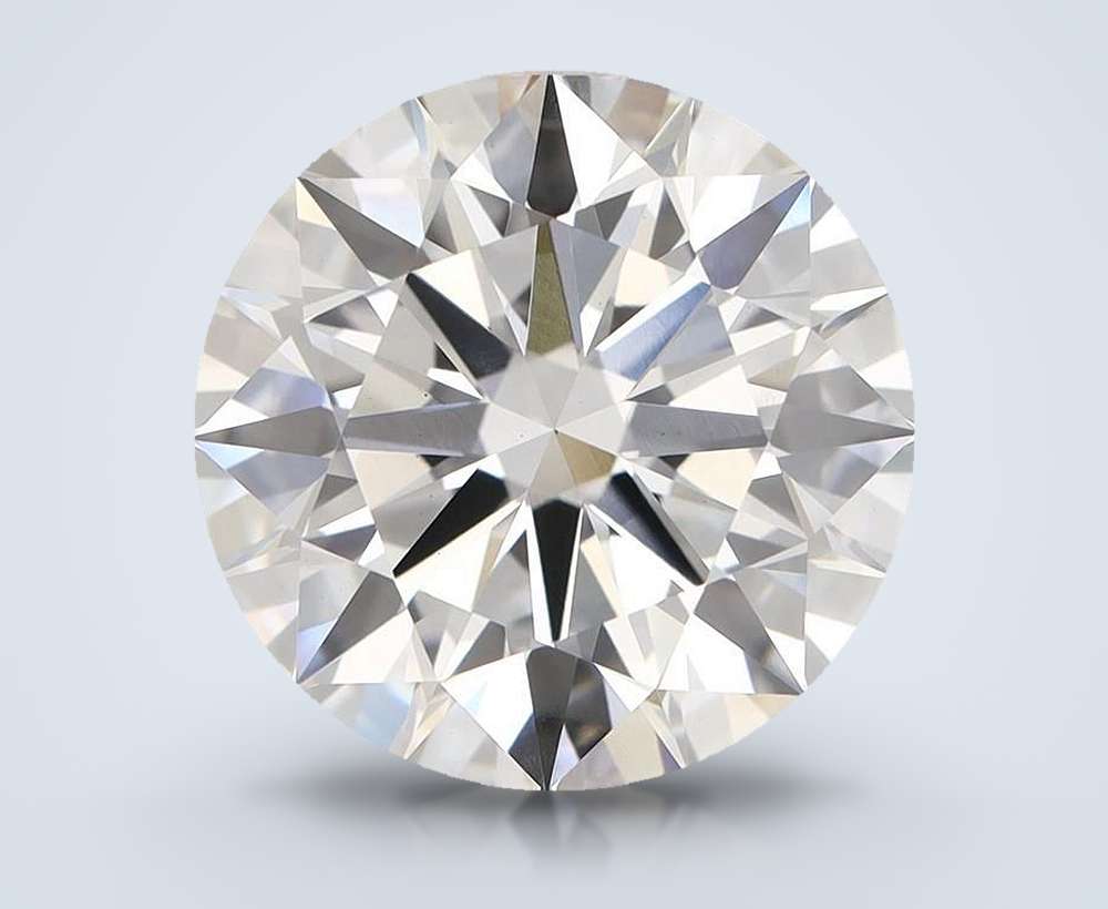 8.16 Carat Round Lab Diamond