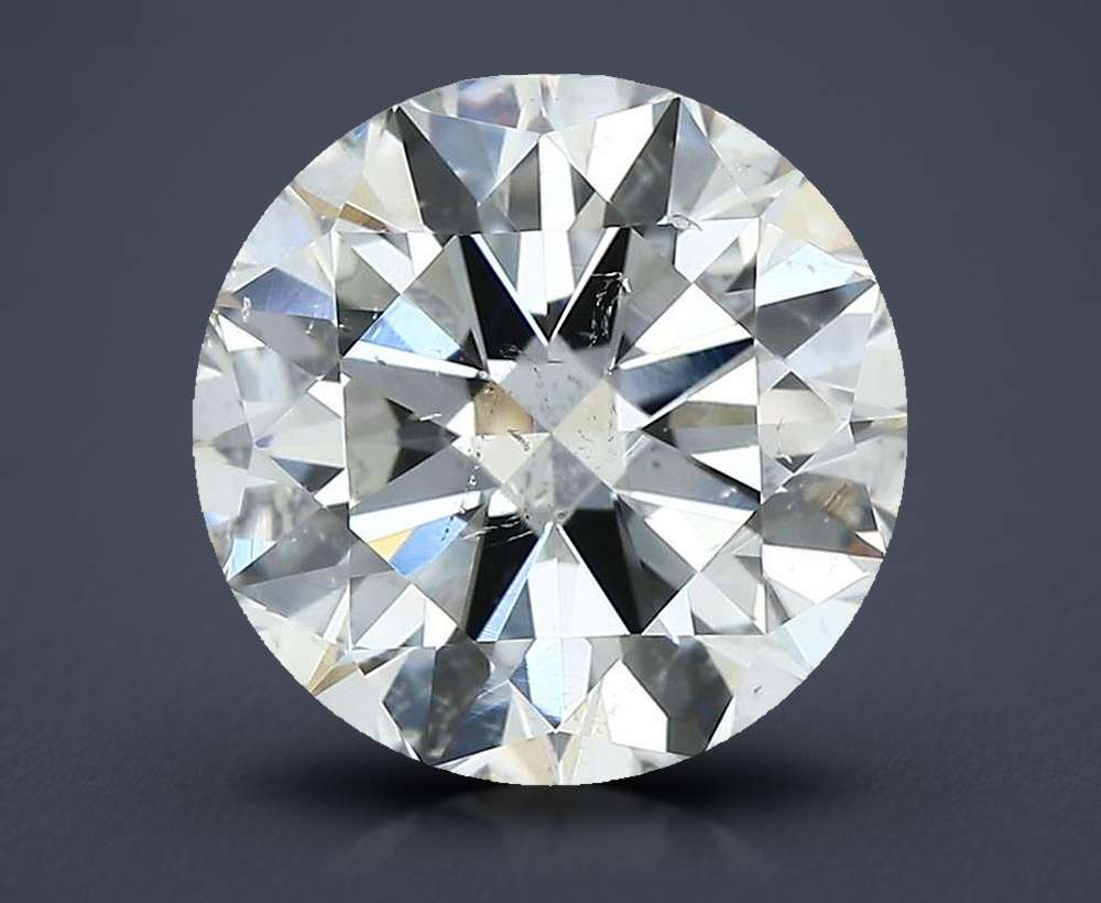 2.70 Carat Round Natural Diamond