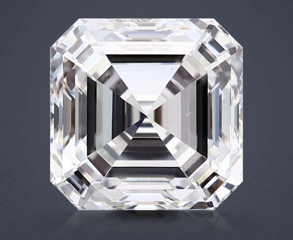 3.22 Carat Asscher Lab Diamond