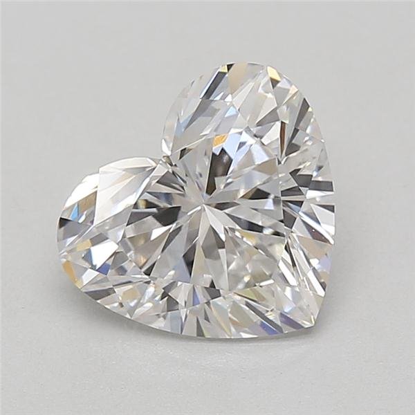 2.58ct E VS1 Rare Carat Ideal Cut Heart Lab Grown Diamond