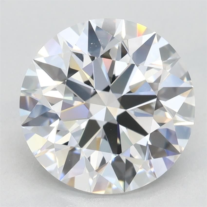 2.65ct D VVS1 Rare Carat Ideal Cut Round Lab Grown Diamond