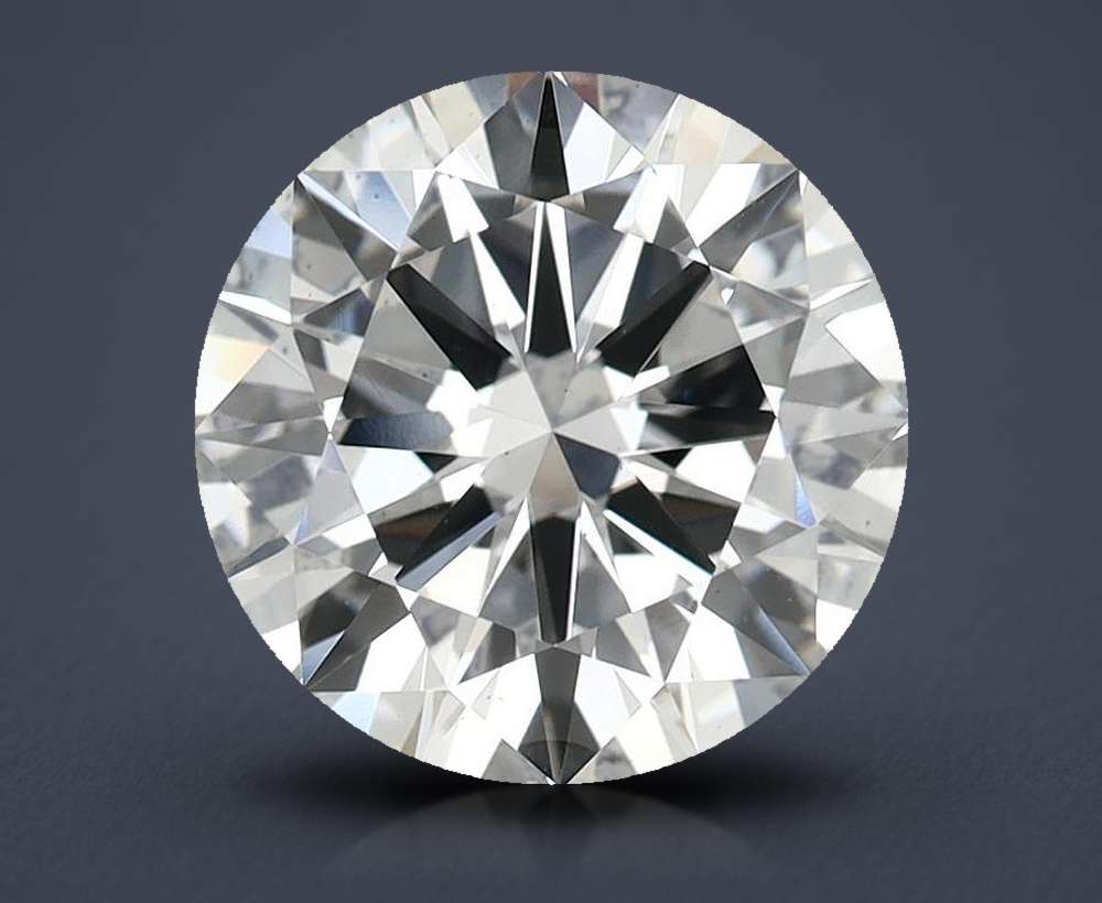 3.43 Carat Round Lab Diamond