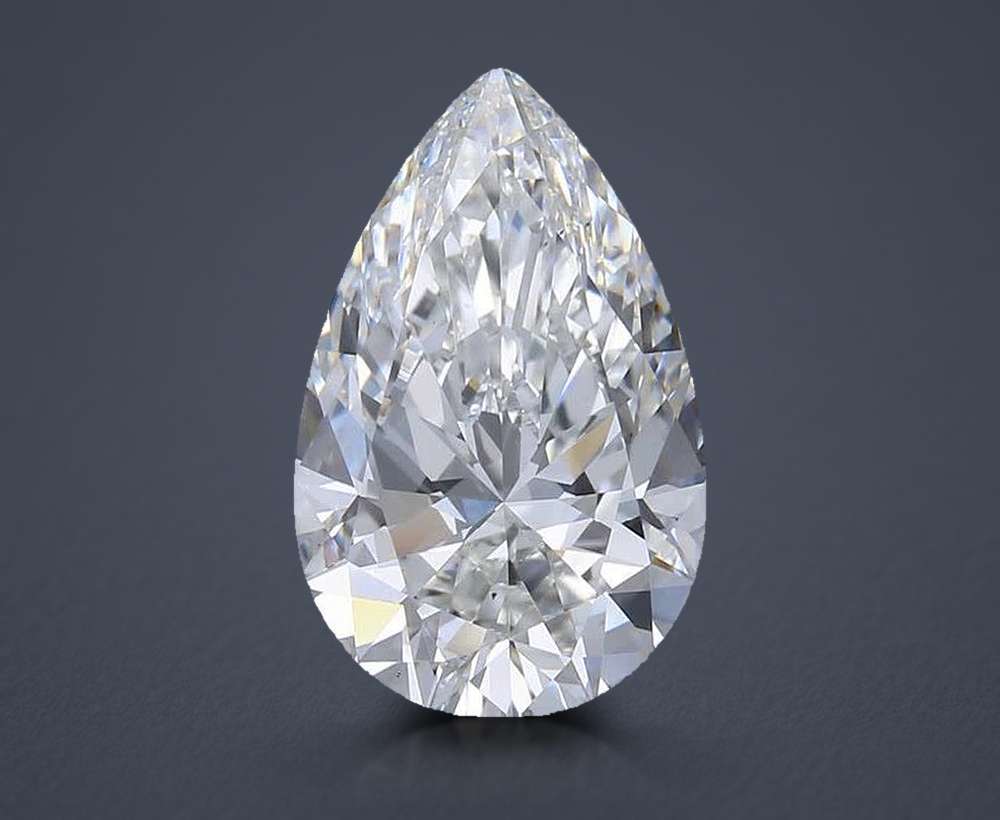 2.06 Carat Pear Lab Diamond