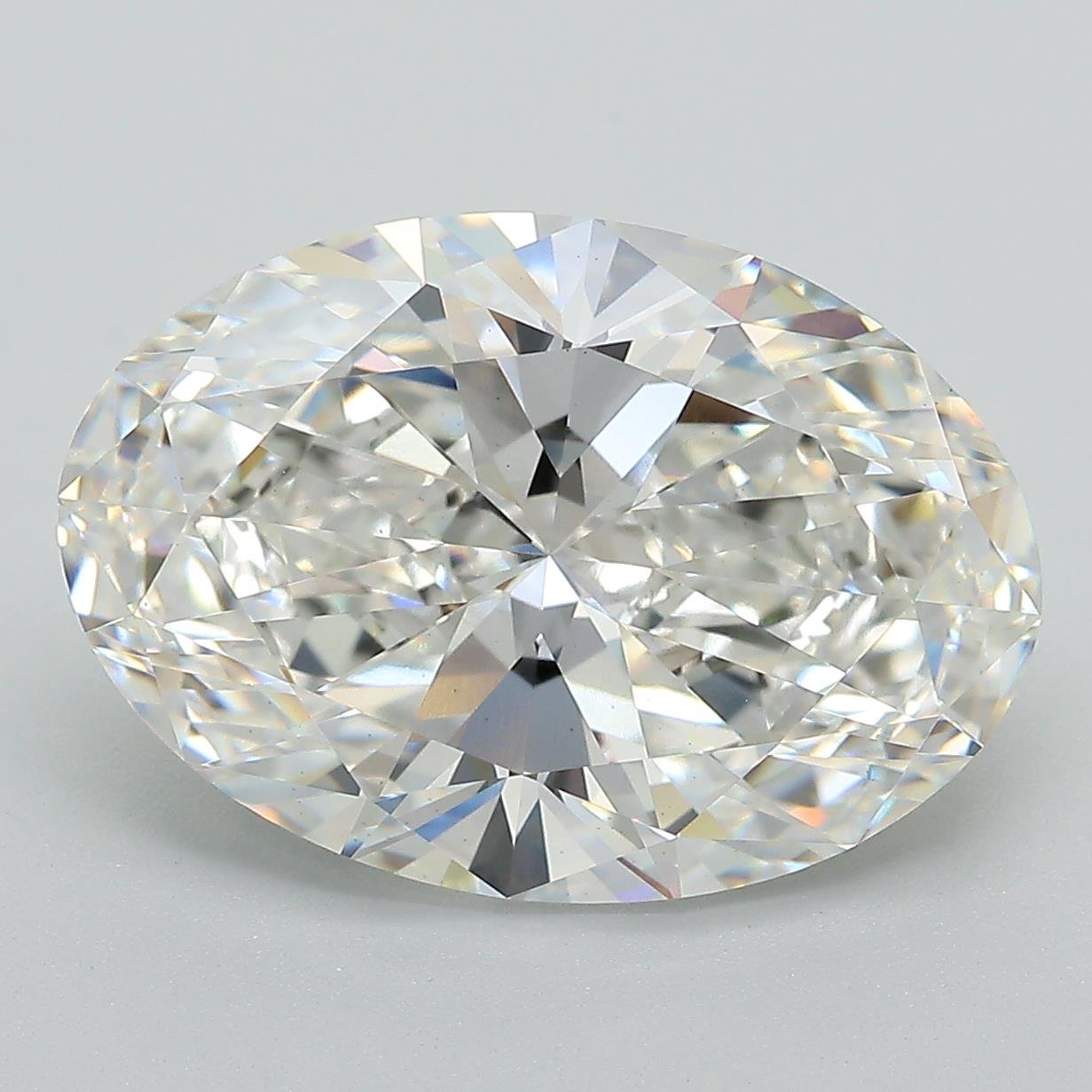 7.03 Carat Oval Lab Diamond