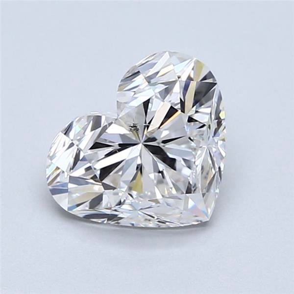 1.70ct E SI2 Very Good Cut Heart Diamond