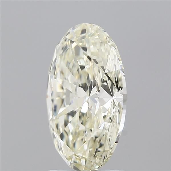 3.02ct K VVS2 Rare Carat Ideal Cut Oval Diamond