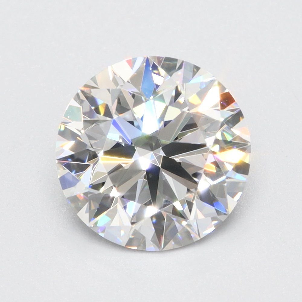 1.11ct D VVS2 Rare Carat Ideal Cut Round Lab Grown Diamond