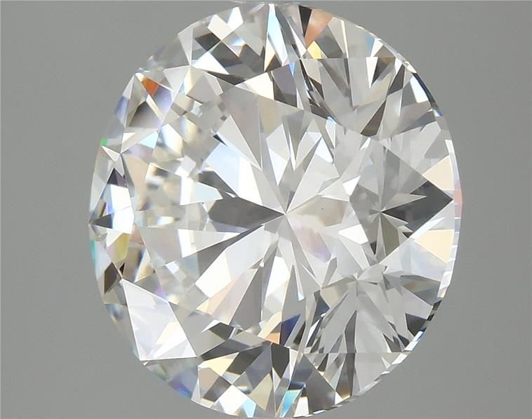 4.00ct F SI1 Rare Carat Ideal Cut Round Lab Grown Diamond