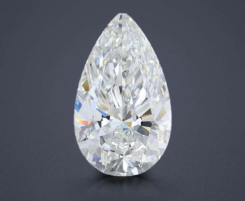 6.10 Carat Pear Lab Diamond