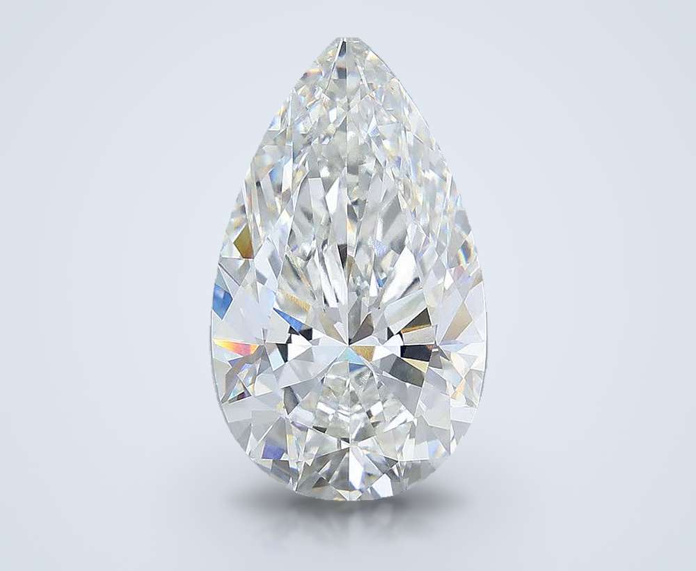 6.10 Carat Pear Lab Diamond