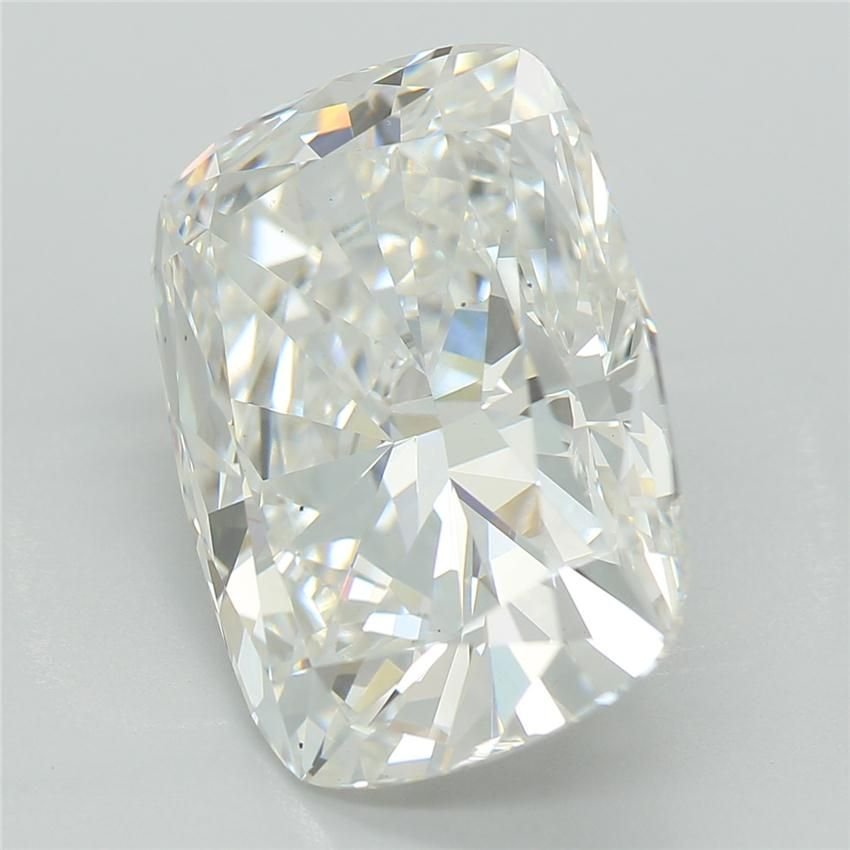 5.30ct F VS2 Very Good Cut Cushion Lab Grown Diamond