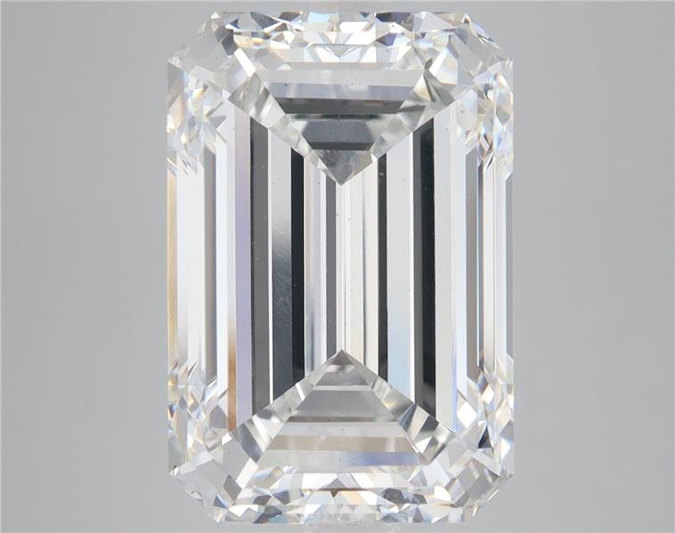 11.57ct F VS2 Very Good Cut Emerald Lab Grown Diamond