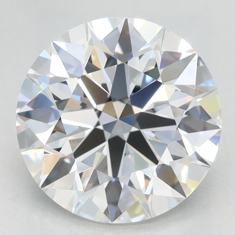 2.43ct D VVS1 Rare Carat Ideal Cut Round Lab Grown Diamond